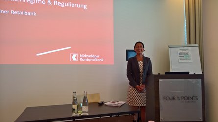 Dr. Natascha Neugebauer, Leiterin Finanzen & Risikocontrolling, Mitglied der erweiterten Geschäftsleitung, Nidwaldner Kantonalbank